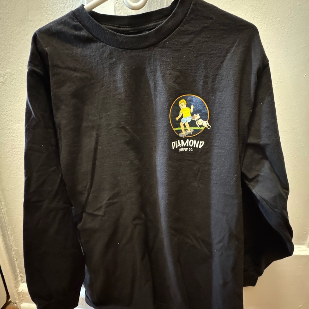 Diamond Supply Co. Black Cotton Tee